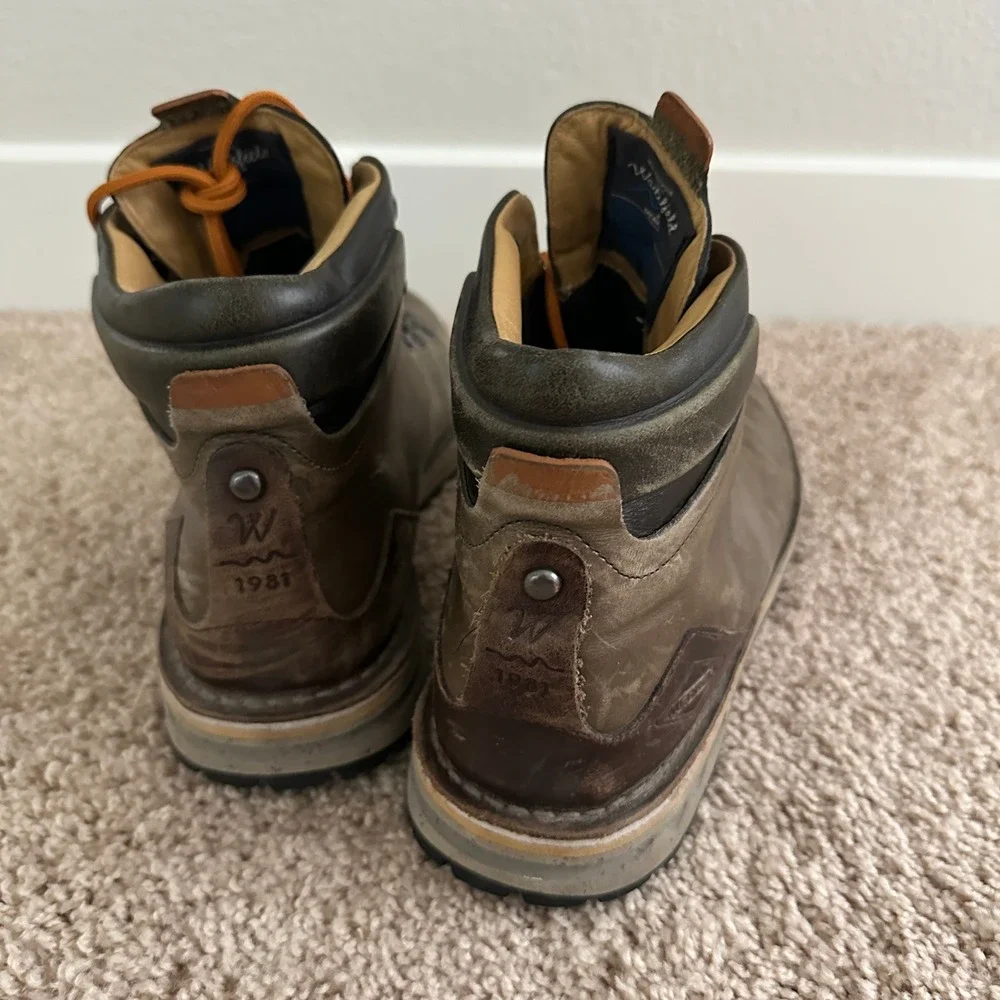 Merrell Waitsfield Sugarbush Hiking Boots Mens 9.5 Dusty Olive Leather J49335